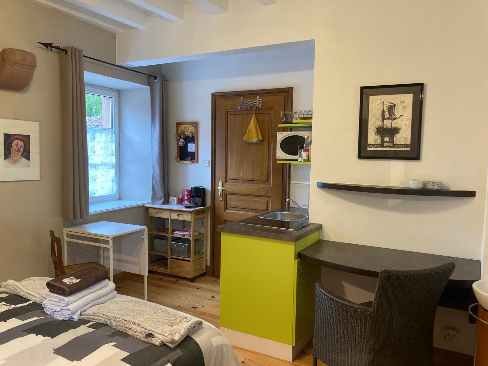 Joli Gite 2 Personnes En Alsace Guemar Bagian luar foto